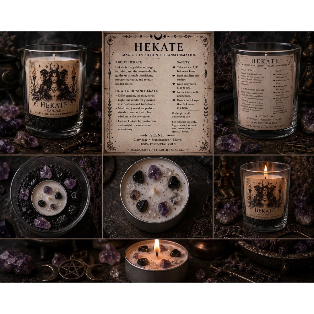 Hekate Tea Light Candle Set